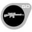 Silver H&K G3/SG1 Sniper Rifle