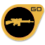 Gold H&K G3/SG1 Sniper Rifle