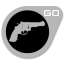 Silver R8 Revolver